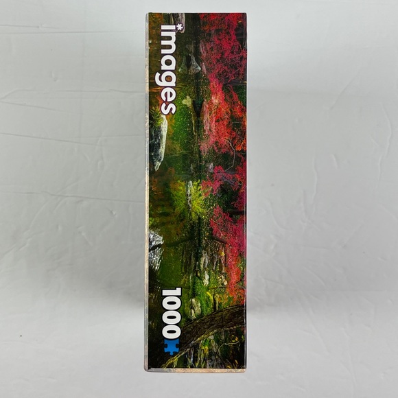 Images Pond Reflections 1000 pc Jigsaw Puzzle autumn fall woods landscape NEW - Picture 7 of 8